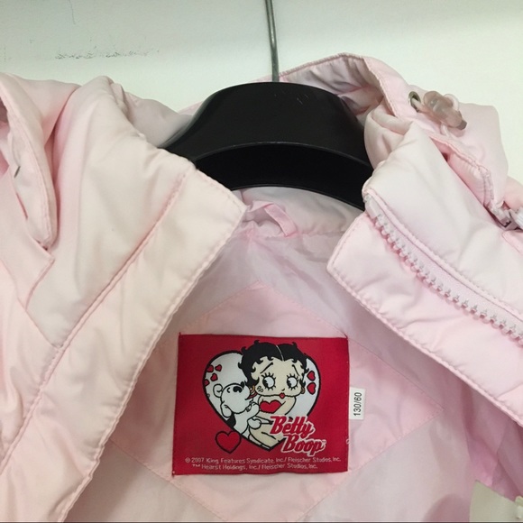 BETTY BOOP Girl’s Winter Coat - Picture 3 of 5
